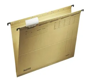 Leitz ALPHA® V típusú függesztőlapok, természetes barna [25 db]