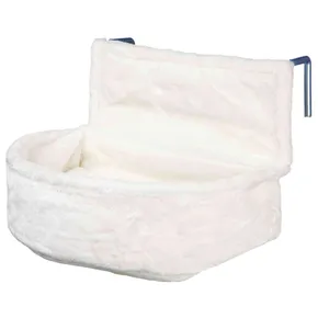 Függesztett plüss ágy mélyfűtéshez 45x13x33 cm fehér