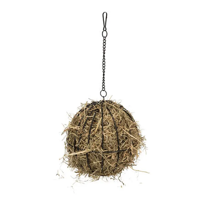 Termék főképe Závěsný kovový míč na seno, lakovaný, 16cm