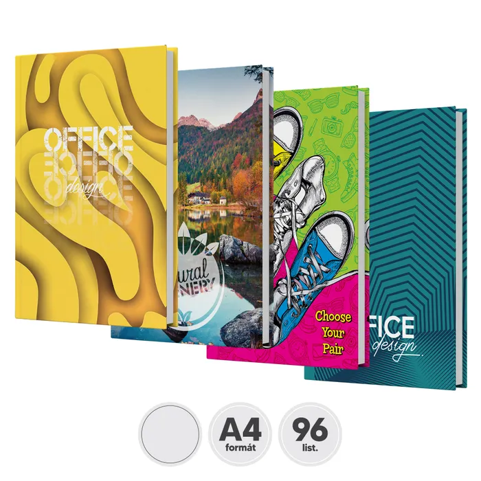 Termék főképe Záznamní kniha čistá/nelinkovaná A4 [96 listů]