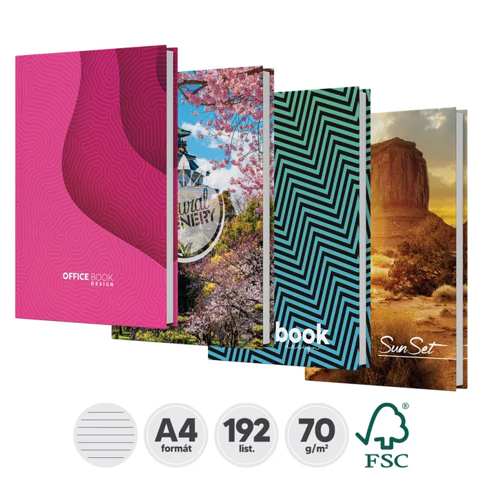 Termék főképe Záznamní kniha linkovaná A4 [192 listů]