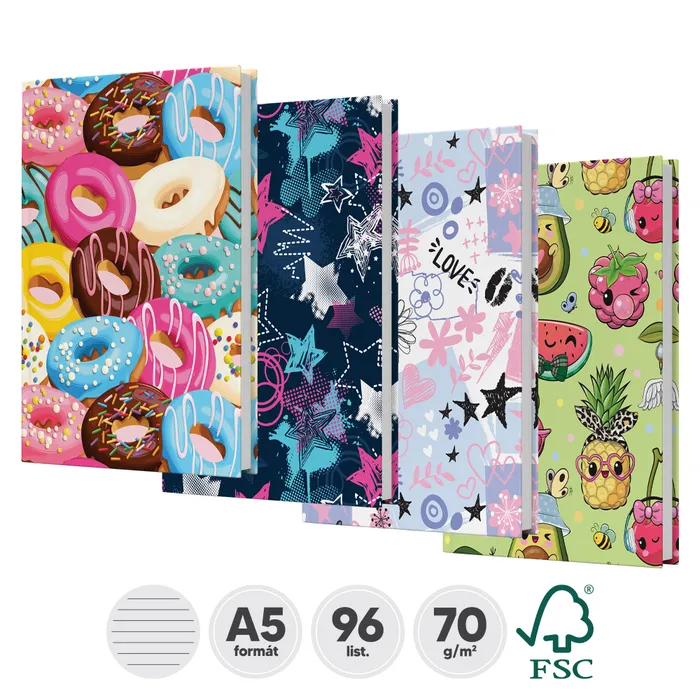 Termék főképe Záznamní kniha linkovaná A5 [96 listů]