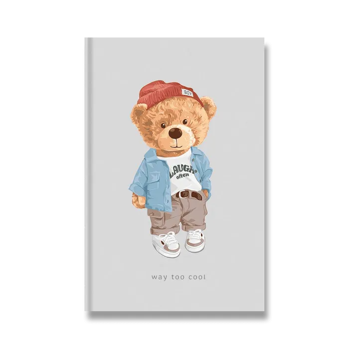Termék főképe Záznamní kniha Shkolyaryk Teddy Bear A6, čtverečkovaná, 80 listů