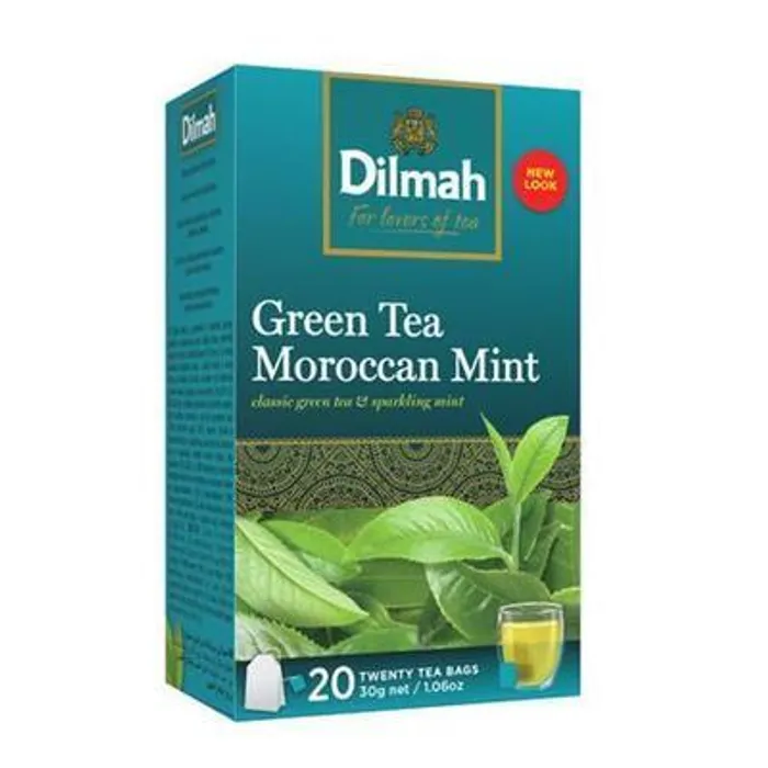 Termék főképe Zelený čaj, 20x1,5g, DILMAH, Moroccan Mint
