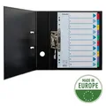 Megerősített karton regiszterek Esselte Mylar, A4, Színkeverék