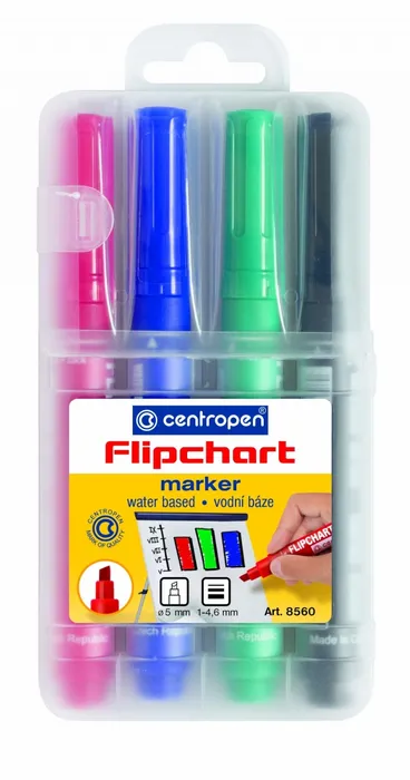 Termék főképe Značkovač pro flipcharty 8560 1-4,6 mm, sada 4 barev
