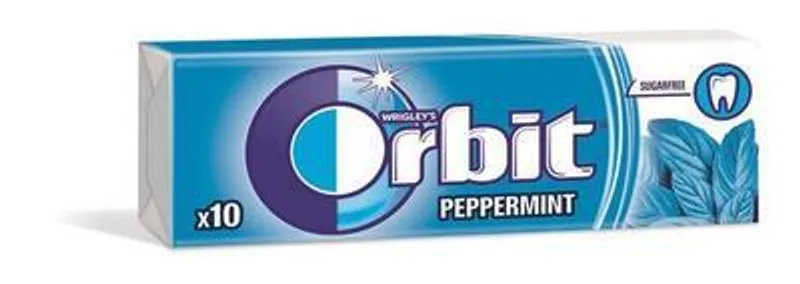 Termék főképe Žvýkačky, 14g, ORBIT "Peppermint dragees"