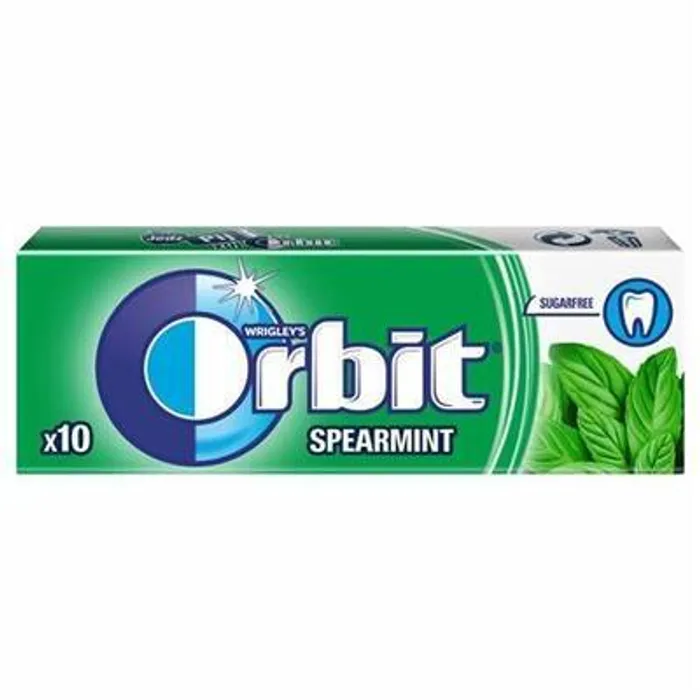 Termék főképe Žvýkačky, 14g, ORBIT "Spearmint dragees"