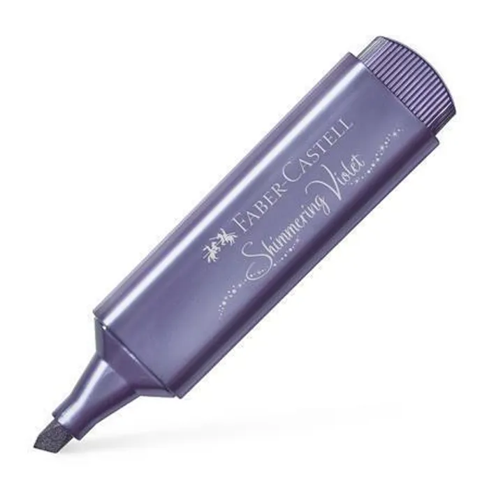 Termék főképe Zvýrazňovač Faber-Castell 154678 Textliner 46 Metallic metalický tm. fialový