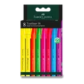 Faber-Castell szövegkiemelő, 38 db-os szett, 8 db-os