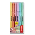 Highlighter Kores High Liner Pasztell készlet 6 színből