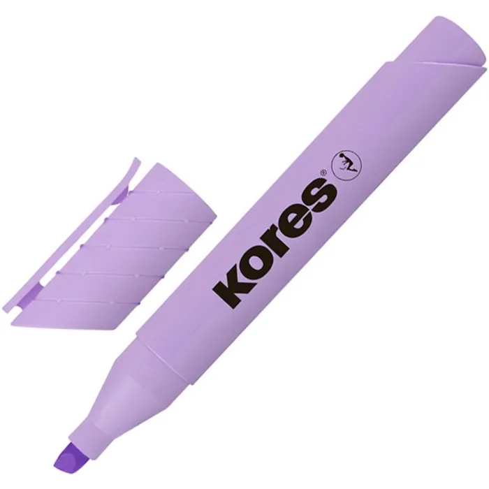 Termék főképe Zvýrazňovač Kores High Liner Plus Pastel fialový 0,5–5 mm