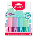 Highlighter Maped Fluo Peps Classic Glitter készlet 4 színből