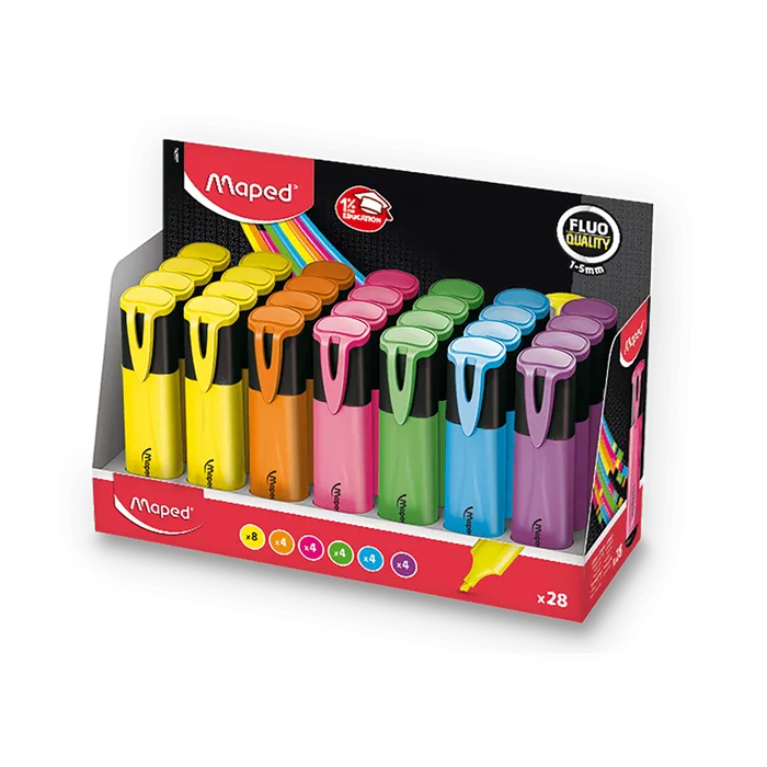 Termék főképe Zvýrazňovač Maped Fluo Peps Classic - stojánek 28ks