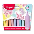 Maped Fluo Peps Pastel szövegkiemelő készlet, 10 színből