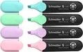 Schneider Job Pastel 4 színű kiemelő készlet