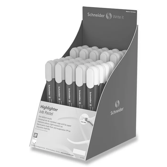 Termék főképe Zvýrazňovač Schneider Job Pastel stojánek