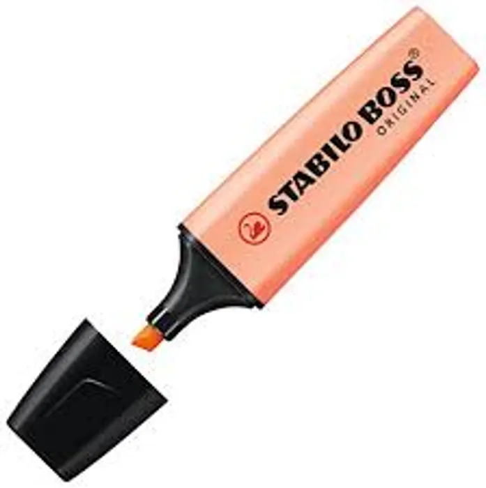 Termék főképe Zvýrazňovač STABILO BOSS ORIGINAL Pastel - broskev [1 ks]