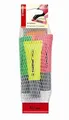 STABILO NEON 4 db Háló (narancs, zöld, sárga, rózsaszín)