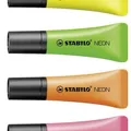 Következő termékkép STABILO NEON szövegkiemelő - 8 db-os készlet - 4 x sárga, 2 x zöld, 1 x narancs, 1 x rózsaszín