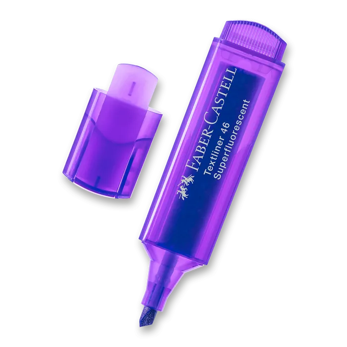 Termék főképe Zvýrazňovač Textliner 1546 superfluorescenční , fialová Faber Castell 154636