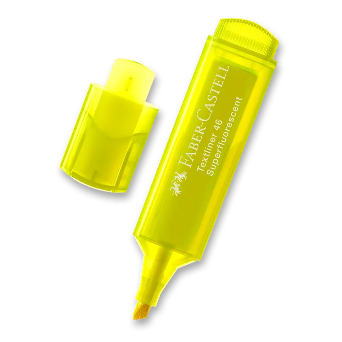 Termék főképe Zvýrazňovač Textliner 1546 superfluorescenční, žlutá Faber Castell 154607