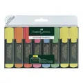 Highlighter Textliner 1548 fluoreszkáló, 8 db-os Faber-Castell 154862 készlet