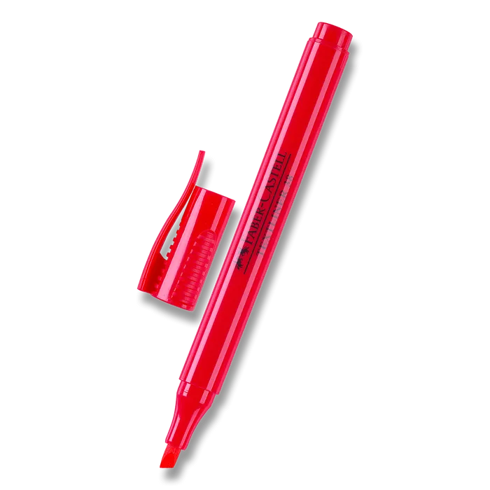 Termék főképe Zvýrazňovač Textliner 38 superfluorescenční, červená Faber Castell 157721