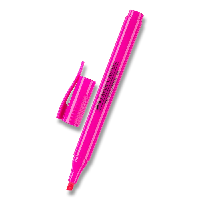 Termék főképe Zvýrazňovač Textliner 38 superfluorescenční, růžová Faber Castell 157728