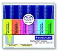 szövegkiemelő "Textsurfer classic 364", készlet, 6 szín, 1-5 mm, STAEDTLER