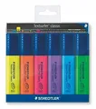 szövegkiemelő "Textsurfer classic 364", készlet, 6 szín, 1-5 mm, STAEDTLER