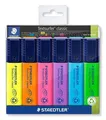 szövegkiemelő "Textsurfer classic 364", készlet, 6 szín, 1-5 mm, STAEDTLER