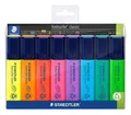 szövegkiemelő "Textsurfer classic 364", készlet, 8 szín, 1-5 mm, STAEDTLER