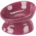 Emelt ergonomikus kerámia tál, 0,15 l/o 13 cm, bordó