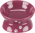 Emelt ergonomikus kerámia tál, 0,15 l/o 13 cm, bordó