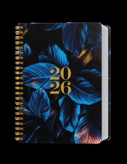 Papírenské zboží - Týdenní diář - Oskar - Twin - Modré listy