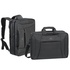 Papírenské zboží - Összecsukható táska/hátizsák Central 8290, szénfekete, 16-os laptophoz, RIVACASE