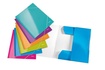 Papírenské zboží - Leitz WOW háromszárnyú irattáblák, kék