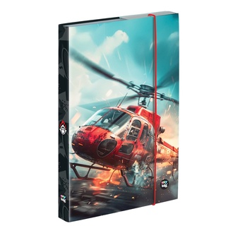 Papírenské zboží - Box na sešity A4 Hasiči