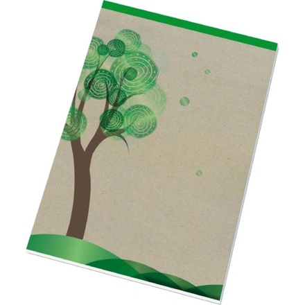 Papírenské zboží - Poznámkový blok A4, 50 listů čtvereček 14055