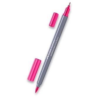 Papírenské zboží - Popisovač Faber-Castell Goldfaber Aqua Dual Marker růžový, barva 229