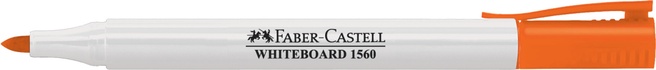 Papírenské zboží - Faber Castell 156015 fehértábla marker, Slim, narancssárga
