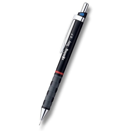 Papírenské zboží - Mikrotužka Rotring Tikky Black 0,7 mm
