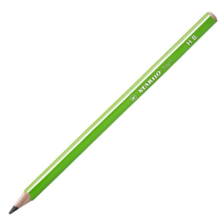 Papírenské zboží - Trojhranná grafitová tužka STABILO Trio zelená HB [1 ks]