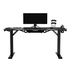 Papírenské zboží - ULTRADESK Gaming asztal FORCE - szürke, 166x70 cm, 76,5 cm, XXL egérpaddal, slu tartóval