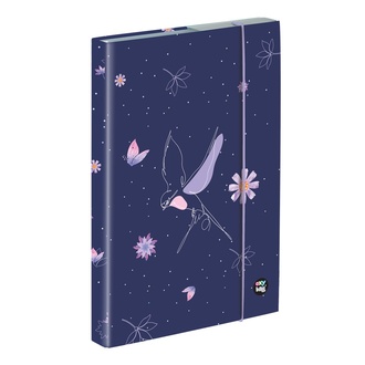 Papírenské zboží - Box na sešity A4 Flowers