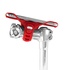 Papírenské zboží - Bone Bike Tie 3 Pro kerékpártartó, állítható méretű, piros, 5,8-7,2