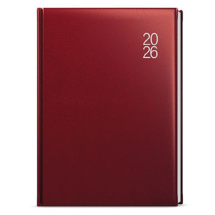 Papírenské zboží - Denní diář - Adam - Balacron - B6 - bordó