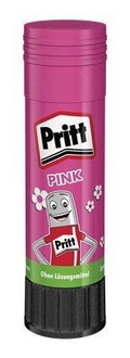 Papírenské zboží - Lepicí tyčinka, 20g, růžová, HENKEL