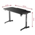 Papírenské zboží - ULTRADESK játékasztal FRAG - KÉK, 140x66 cm, 76 cm, XXL egérpaddal, ultraíróasztallal